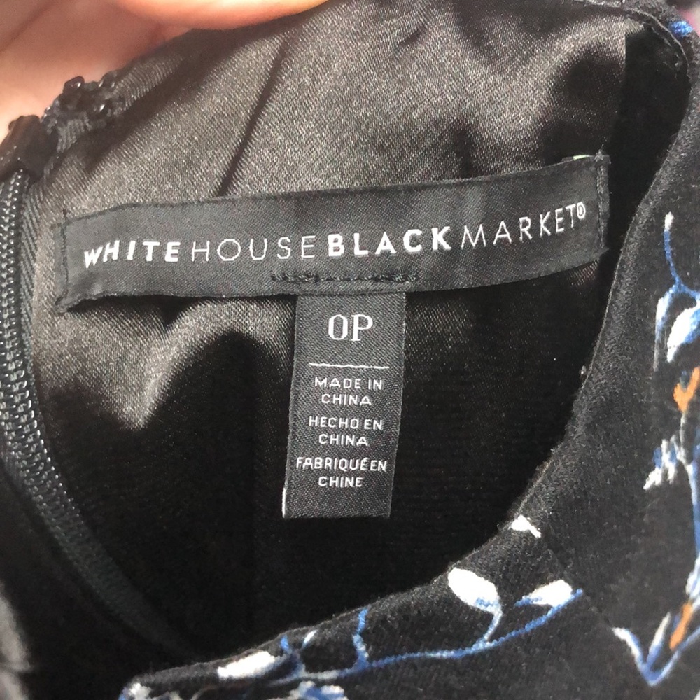 ❤️🔥3/$25❤️🔥White House Black Market Floral Boho Skirt - Picture 3 of 6